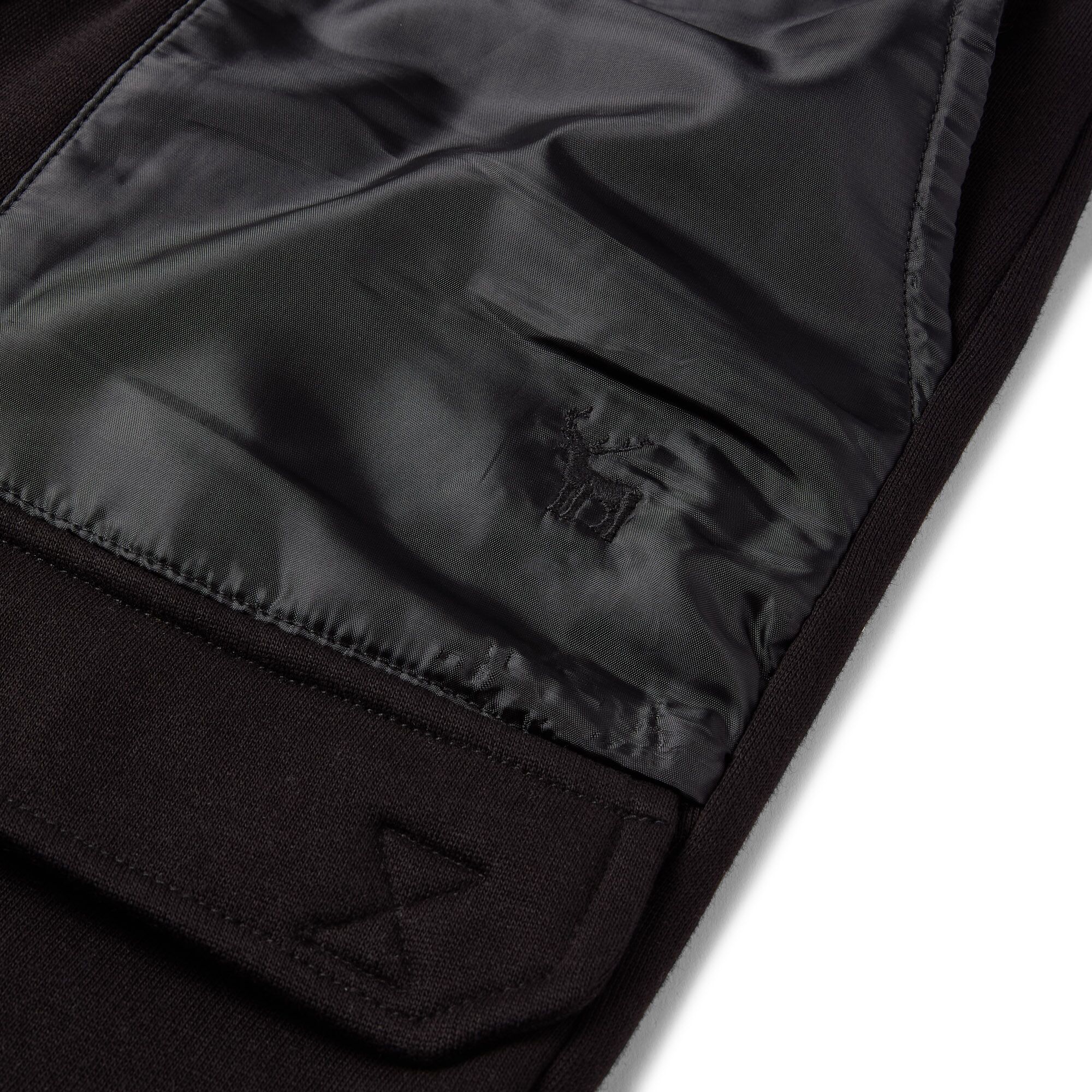 Boys Black Plus Size Sturdy Fit Cargo Pocket Joggers <br/> 34”– 44” Waist - Image 4