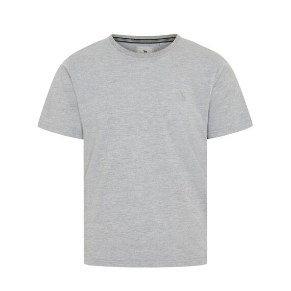 Black & Grey Marl Boys Plus Size Sturdy Fit Essential Twin Pack T Shirts <br/> 36”– 44” Chest - Image 5