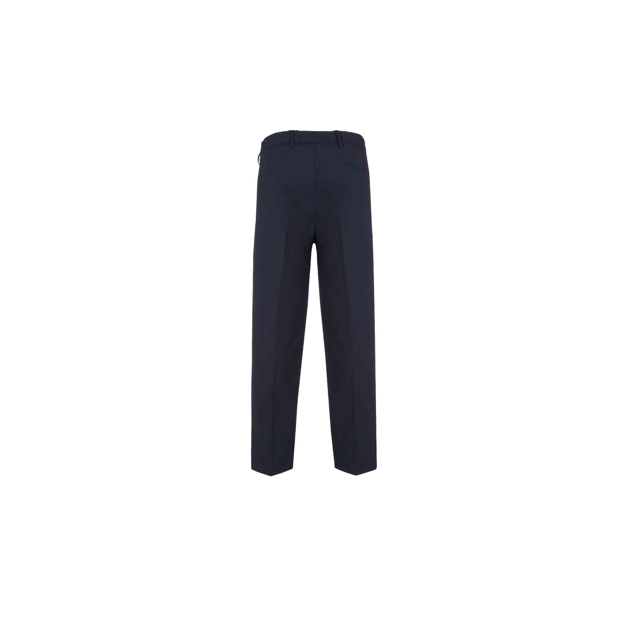 Navy Blue Boys Plus Size Sturdy Fit Stretch Adjustable Waist Trousers <br/> 34" - 42" Waist - Image 5
