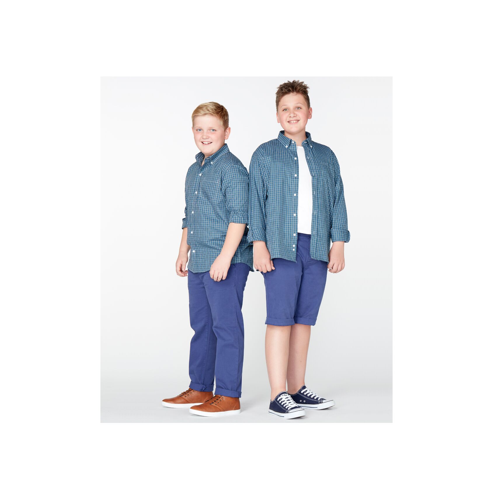 Black Boys Plus Size Sturdy Fit Adjustable Waist Chino Trousers <br/> 30" – 42" Waist - Image 4