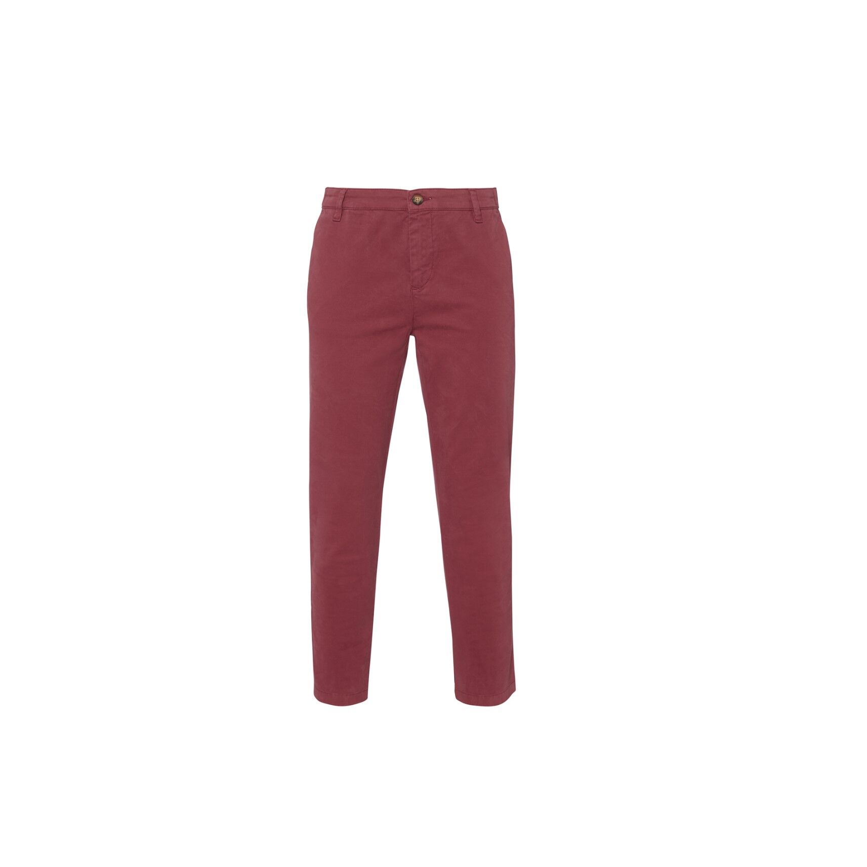 Dark Red Boys Plus Size Sturdy Fit Adjustable Waist Chino Trousers <br/> 30" – 42" Waist
