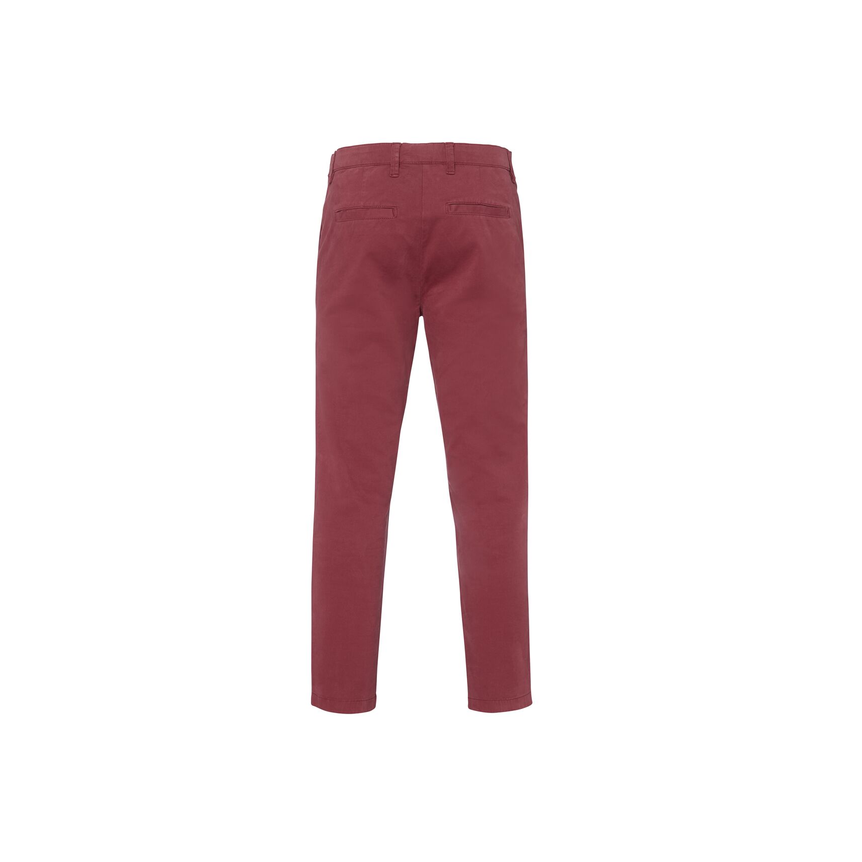 Dark Red Boys Plus Size Sturdy Fit Adjustable Waist Chino Trousers <br/> 30" – 42" Waist - Image 2