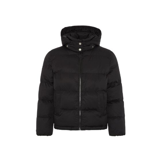Black Boys Plus Size Sturdy Fit Luxury Warm Lined Puffer Jacket <br/> 32" – 44" Chest